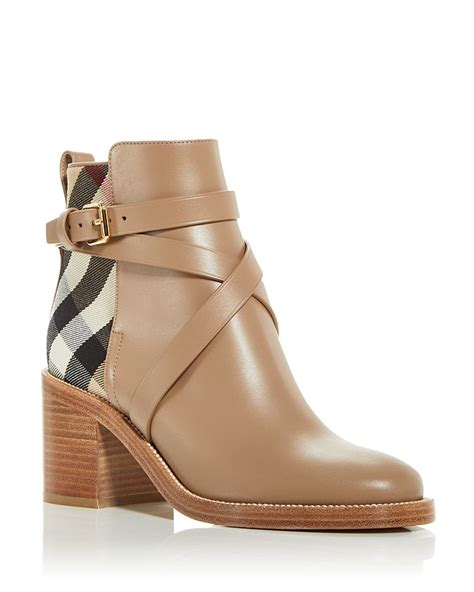 Burberry Women's Pryle Block Heel Booties 